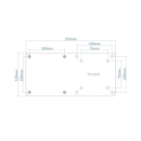 Soporte para miniPC TooQ TCCH0007-B/ hasta 3kg