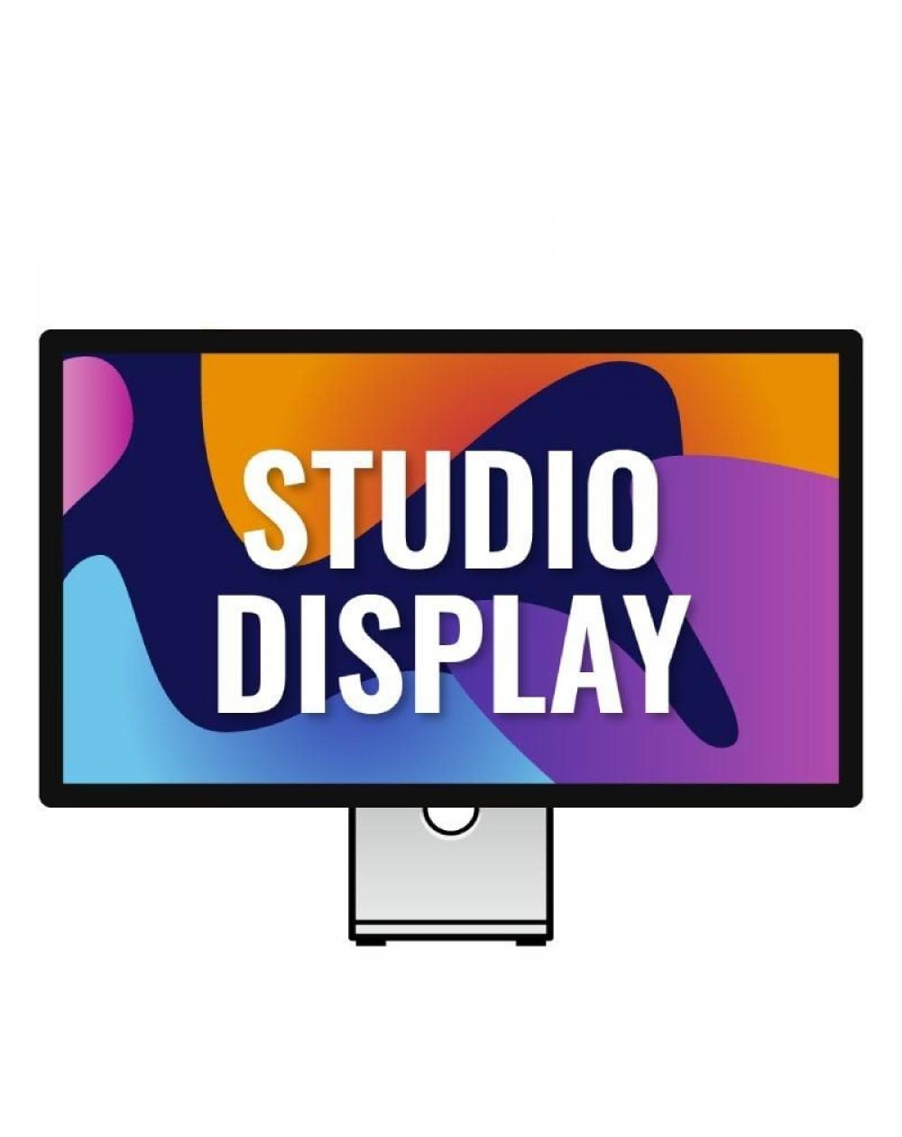 Apple Studio Display 27'/ 5K/ Cristal Estándar/ Soporte con Altura e Inclinación Ajustables