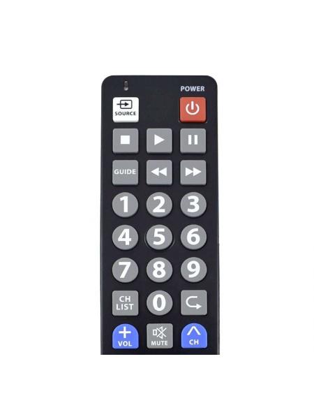 Mando para TV Samsung TMURC502 compatible con Samsung/ LG/ Philips/ Sony/ Panasonic