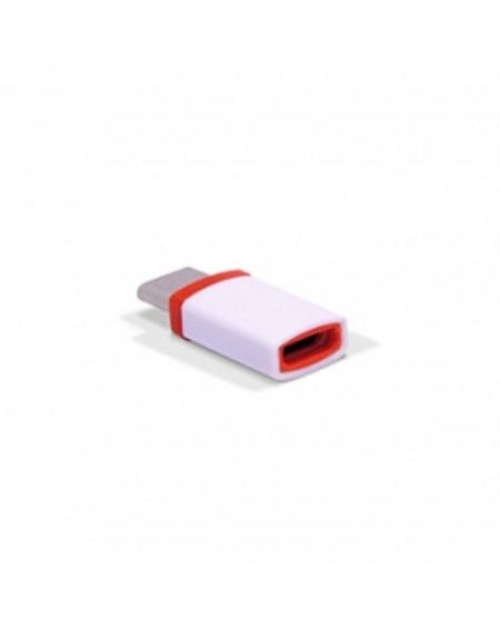 Adaptador Micro USB 3GO A201 Micro USB Hembra - USB Tipo-C Macho