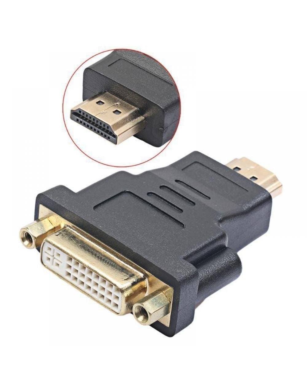 Adaptador DVI 3GO ADVIHDMI/ DVI Hembra - HDMI Macho