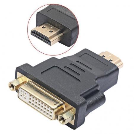 Adaptador DVI 3GO ADVIHDMI/ DVI Hembra - HDMI Macho