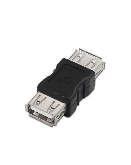 Adaptador USB 2.0 Aisens A103-0037/ USB Hembra - USB Hembra
