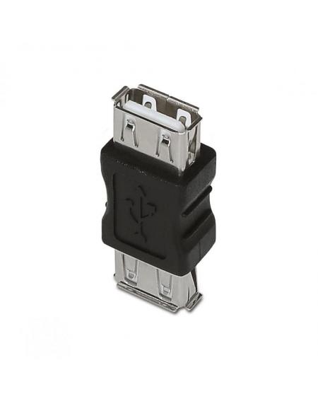 Adaptador USB 2.0 Aisens A103-0037/ USB Hembra - USB Hembra