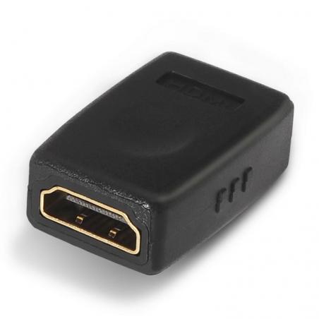 Adaptador Aisens A121-0123/ HDMI Hembra - HDMI Hembra