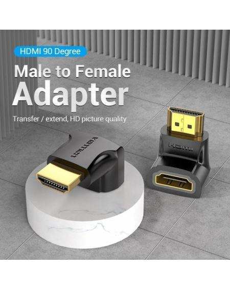 Adaptador HDMI 4K 90º Vention AIOB0/ HDMI Macho - HDMI Hembra