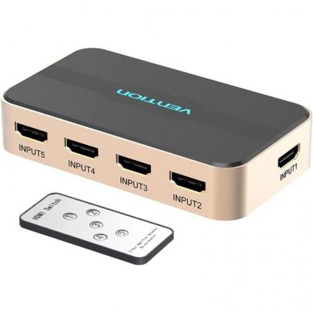 Duplicador Vention ACDG0/ 5 HDMI Hembra - HDMI Macho