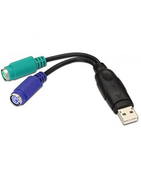 Cable Conversor Nanocable 10.03.0101/ PS Hembra - USB Tipo-A Macho