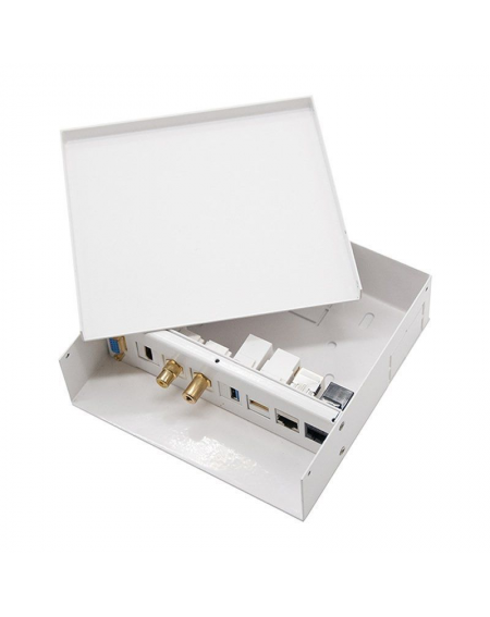 Caja de Conexiones Nanocable 10.35.0003/ VGA - HDMI - Jack 3.5 - RCA - USB 3.0 - USB 2.0 - 2x RJ45