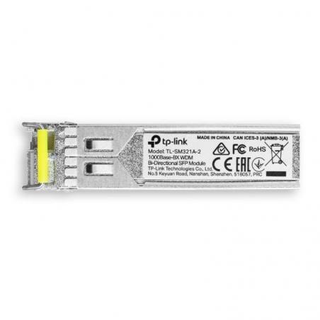 Modulo SFP Transceptor de Fibra Óptica TP-Link TL-SM321A-2 Bidireccional