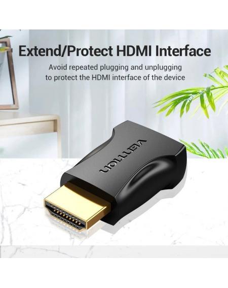 Adaptador HDMI 4K Vention AIMB0/ HDMI Macho - HDMI Hembra