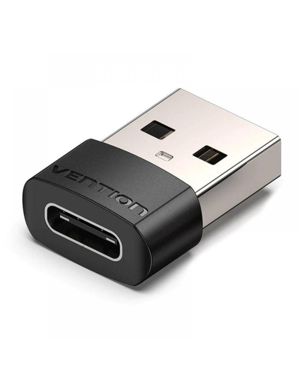 Adaptador USB 2.0 Vention CDWB0/ USB Tipo-C Macho - USB Hembra