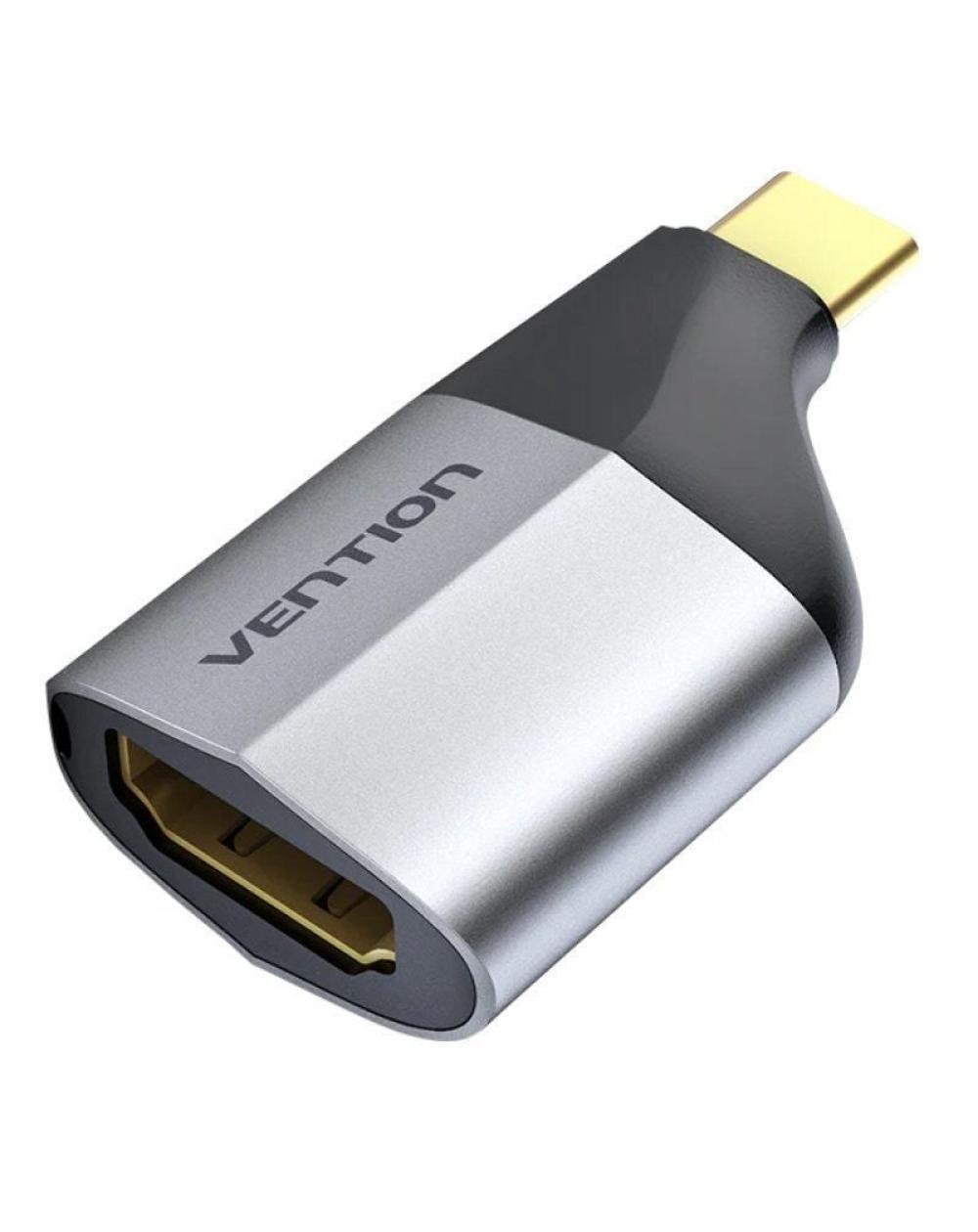 Adaptador USB Tipo-C Vention TCAH0/ USB Tipo-C Macho a HDMI Hembra