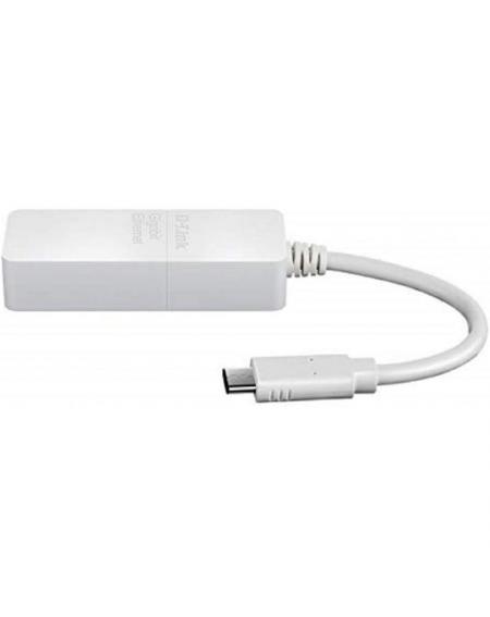 Adaptador USB Tipo-C - RJ45 D-Link DUB-E130/ 1000 Mbps