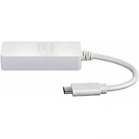 Adaptador USB Tipo-C - RJ45 D-Link DUB-E130/ 1000 Mbps