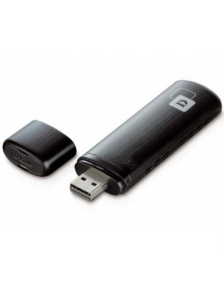 Adaptador USB - WiFi D-Link Wave 2 DWA-182/ 950Mbps