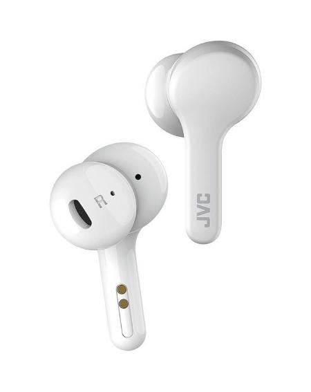 Auriculares Bluetooth JVC HA-A8T con estuche de carga/ Autonomía 6h/ Blancos