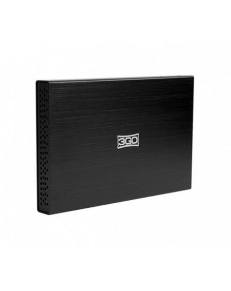 Caja Externa para Disco Duro de 2.5' 3GO HDD25BK12/ USB 2.0 - Imagen 1
