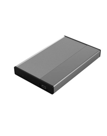 Caja Externa para Disco Duro de 2.5' 3GO HDD25GY21/ USB 2.0/ Sin Tornillos - Imagen 1