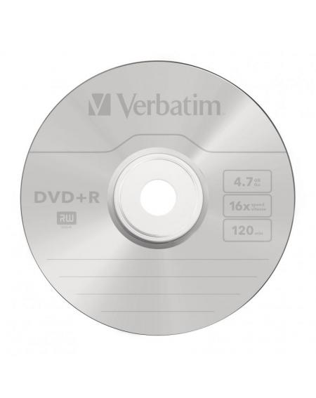 DVD-R Verbatim Imprimible 16X/ Tarrina-25uds
