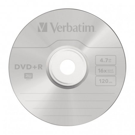 DVD-R Verbatim Advanced AZO 16X/ Tarrina-100uds