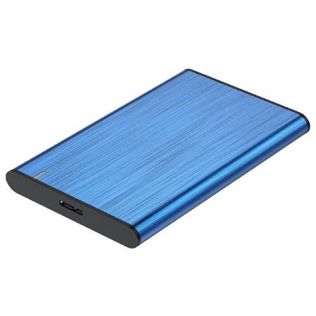 Caja Externa para Disco Duro de 2.5' Aisens ASE-2525BLU/ USB 3.1/ Sin tornillos - Imagen 1