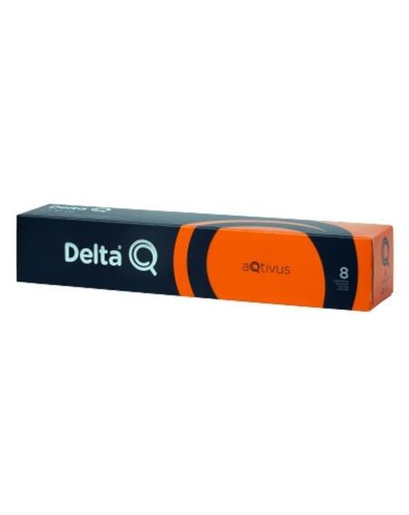 Cápsula Delta aQtivus para cafeteras Delta/ Caja de 10