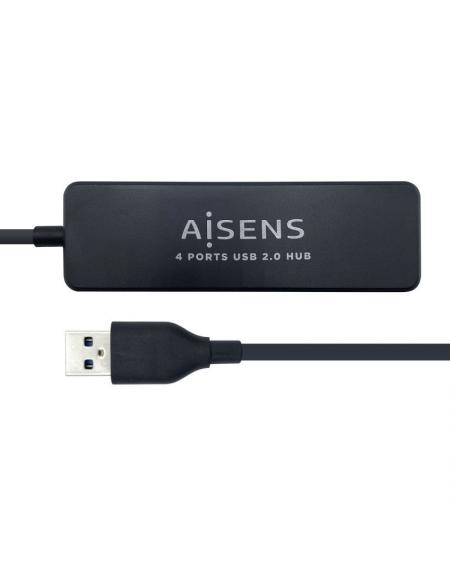 Hub USB 2.0 Aisens A104-0402/ 4 Puertos USB - Imagen 2