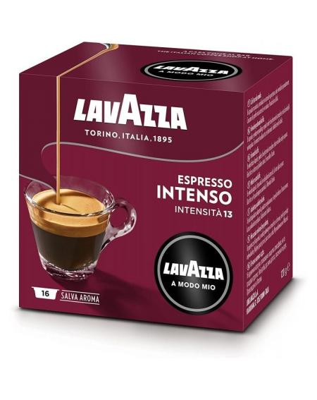 Cápsula Lavazza Intensamente para cafeteras A Modo Mio/ Caja de 16