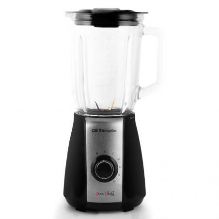 Batidora de vaso Orbegozo BV 6575/ 600W/ 5 Velocidades/ Capacidad 1.5L