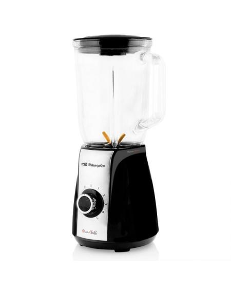 Batidora de vaso Orbegozo BV 6575/ 600W/ 5 Velocidades/ Capacidad 1.5L