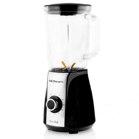 Batidora de vaso Orbegozo BV 6575/ 600W/ 5 Velocidades/ Capacidad 1.5L