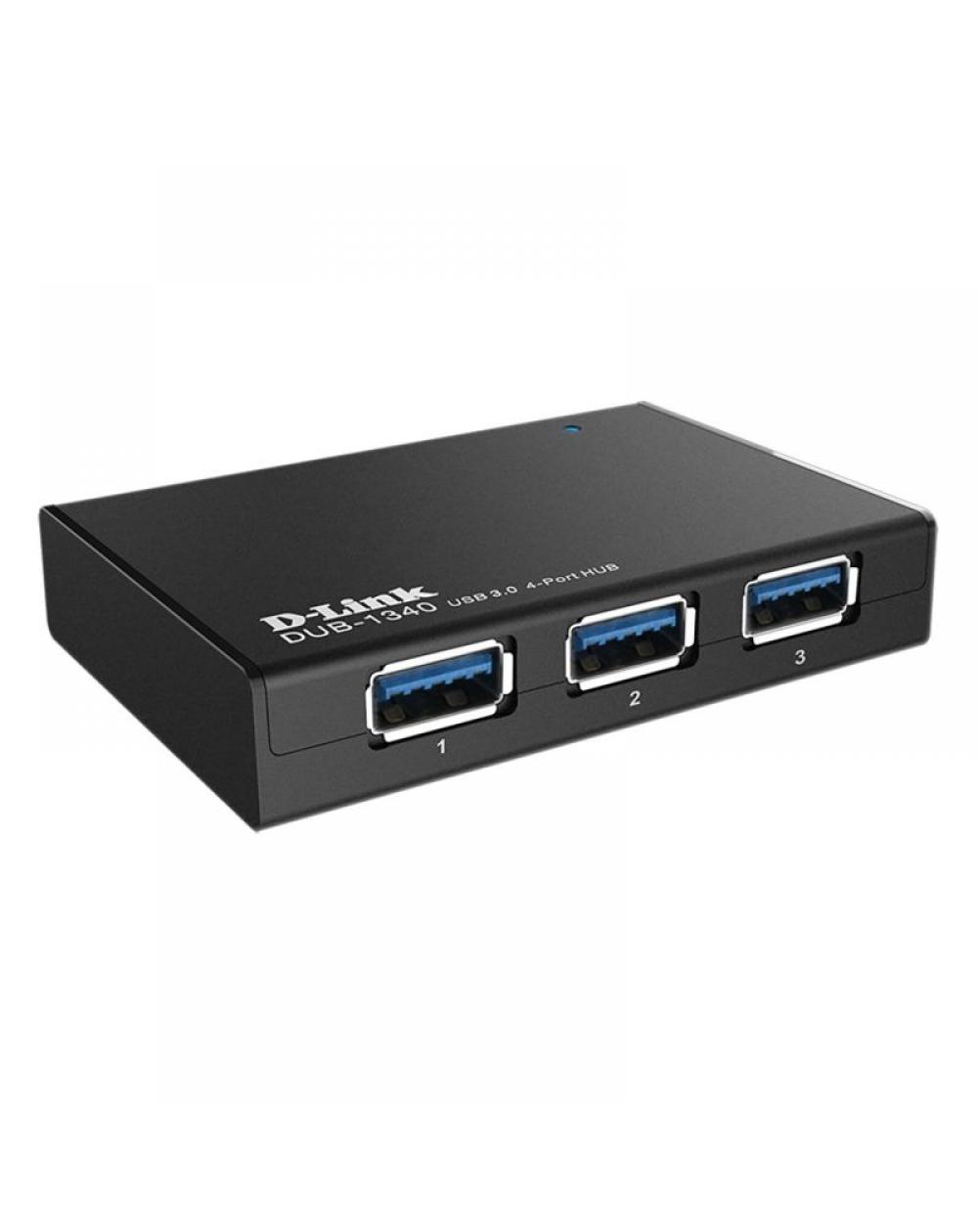 Hub USB 3.0 con Alimentación Externa D-Link DUB-1340/ 4 Puertos USB - Imagen 1