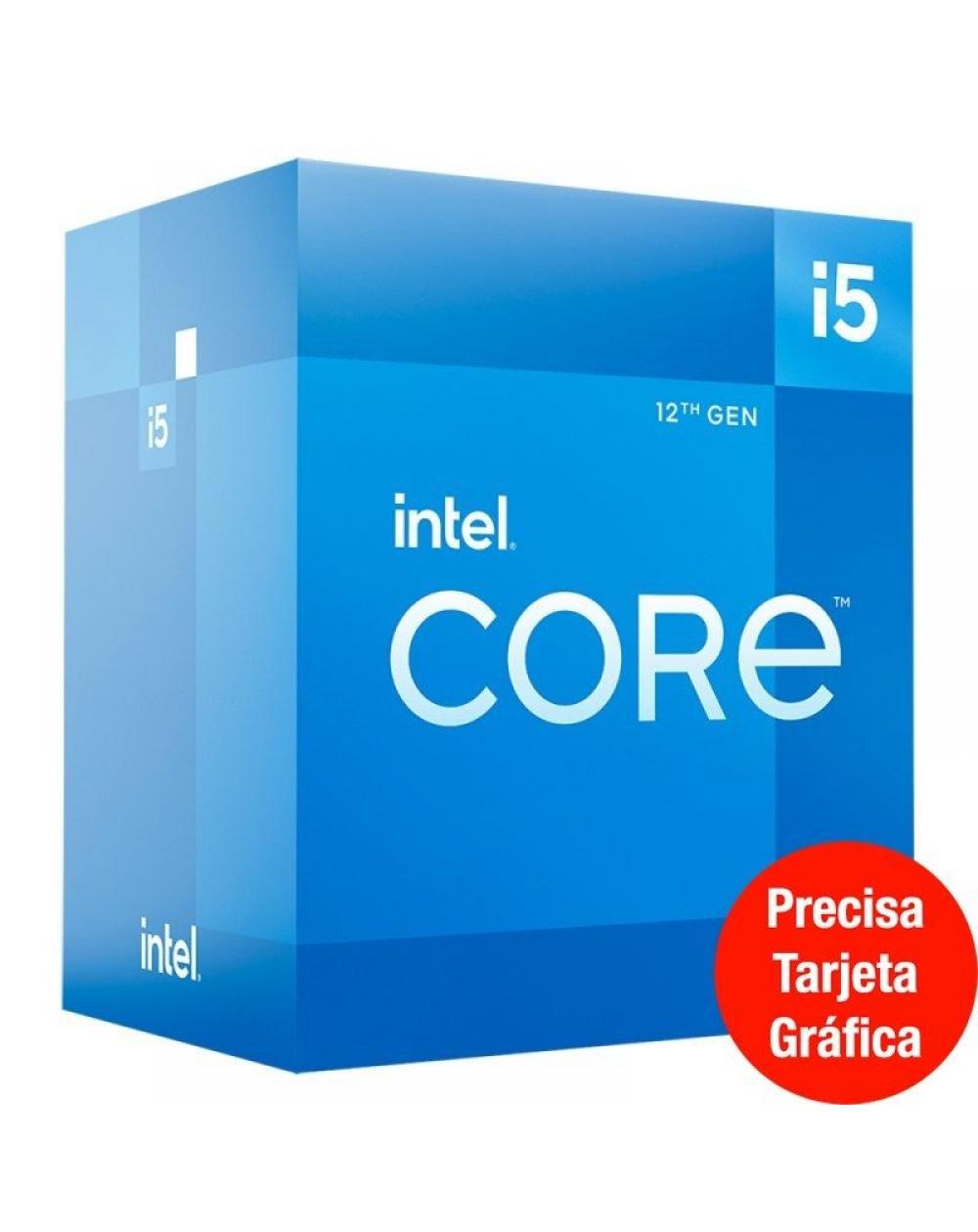 Procesador Intel Core i5-12400F 2.50GHz Socket 1700