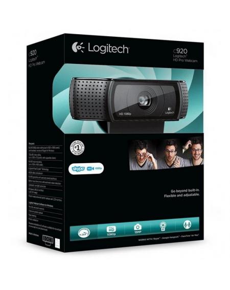 Webcam Logitech HD Pro C920/ 1920 x 1080 Full HD - Imagen 3