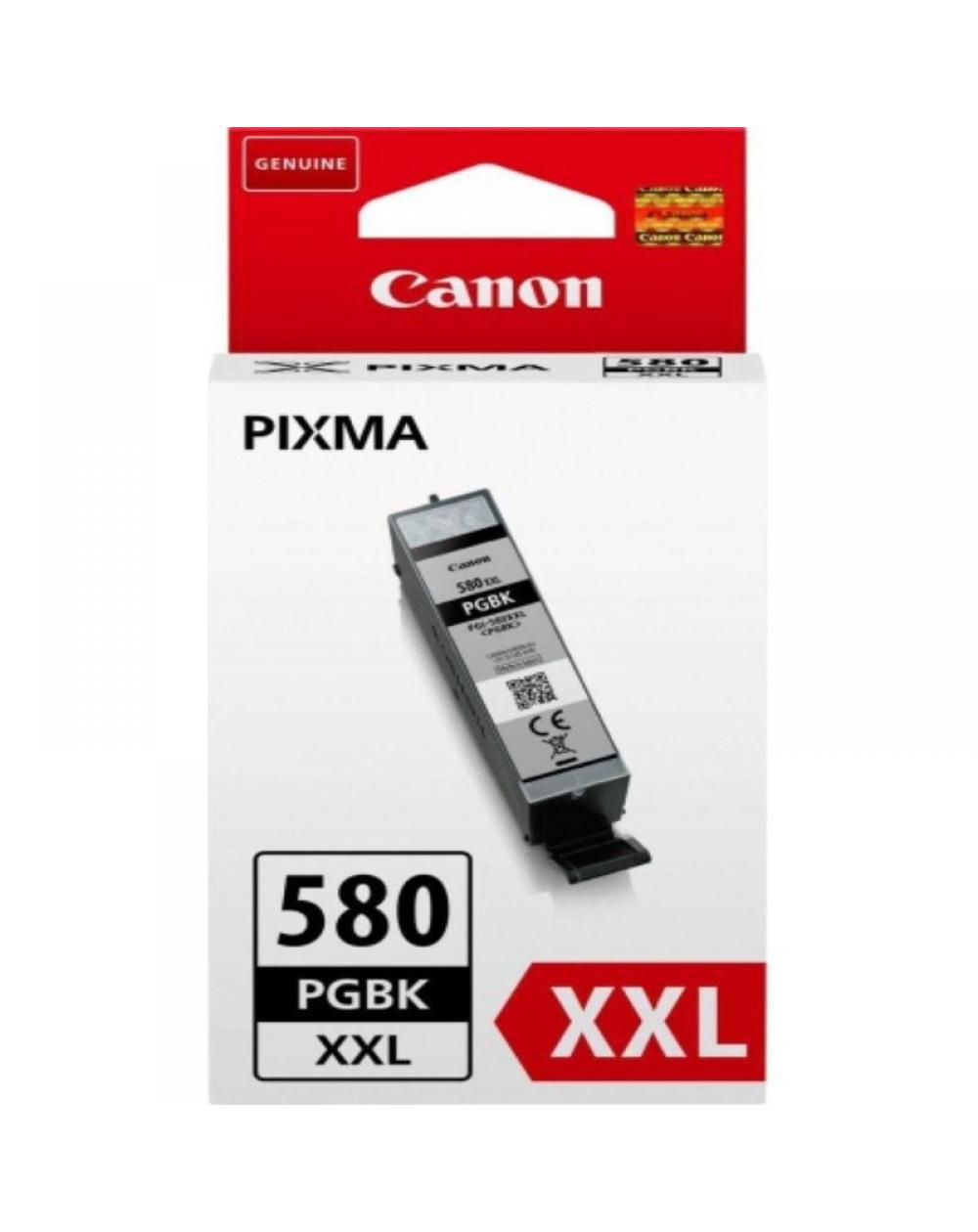 Cartucho de Tinta Original Canon PGI-580PGBKXXL Alta Capacidad/ Negro