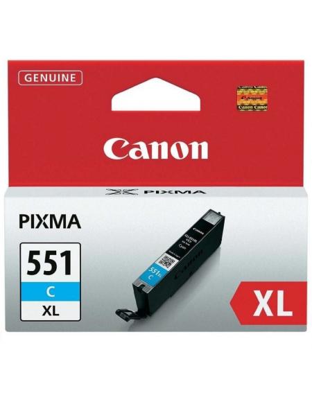 Cartucho de Tinta Original Canon CLI-551C XL Alta Capacidad/ Cian