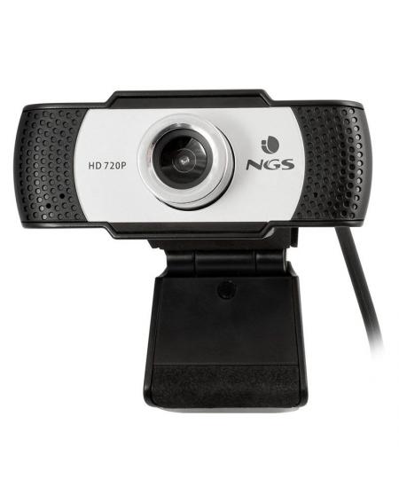 Webcam NGS Xpress Cam 720/ 1280 x 720 HD/ Blanco y Negro - Imagen 1