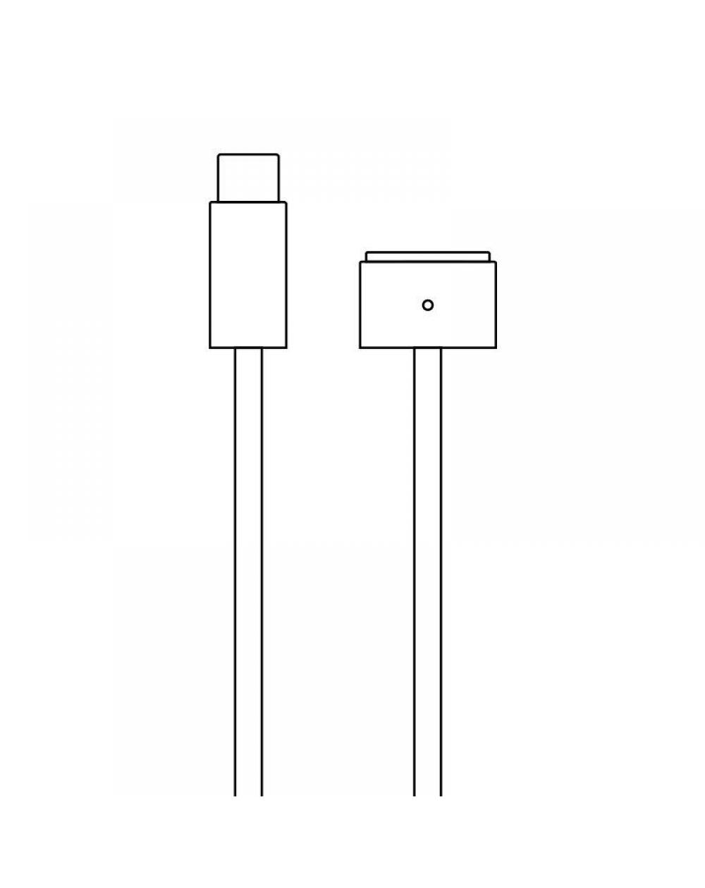 Cable Apple USB-C a Magsafe 3 para MacBook Pro 14' y 16'/ 2021/ 2m - Imagen 1