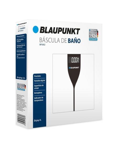 Báscula de Baño Blaupunkt BP5002/ Hasta 180kg/ Cristal