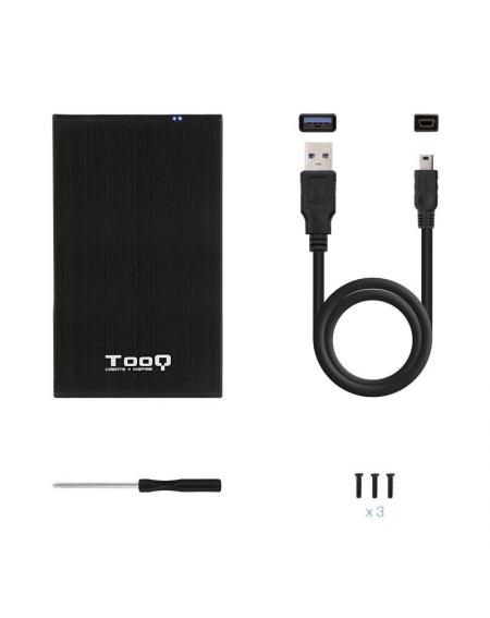 Caja Externa para Disco Duro de 2.5' TooQ TQE-2522B/ USB 3.1 - Imagen 5