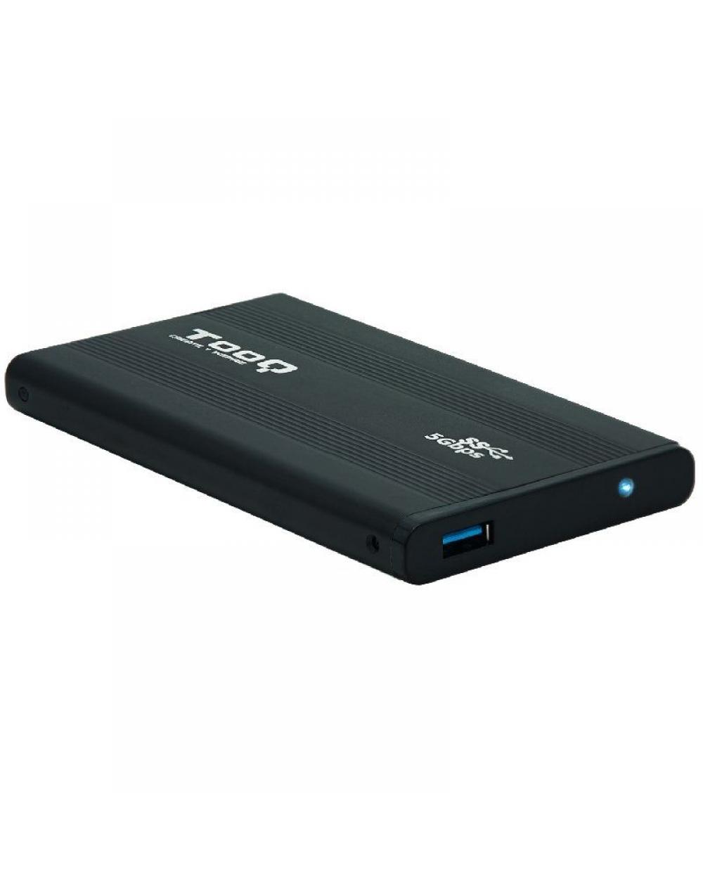 Caja Externa para Disco Duro de 2.5' TooQ TQE-2524B/ USB 3.1 - Imagen 1