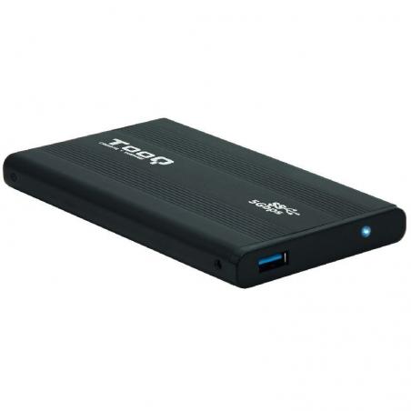 Caja Externa para Disco Duro de 2.5' TooQ TQE-2524B/ USB 3.1 - Imagen 1