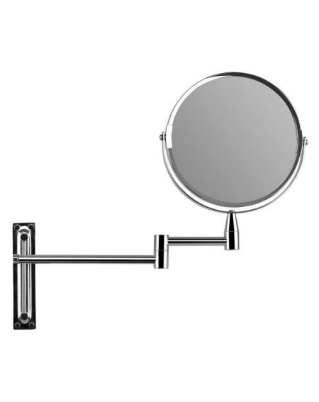 Espejo Cosmético de Pared Orbegozo ESP 4000/ Doble Cara/ Ø17cm