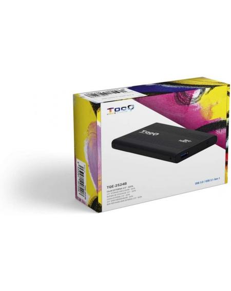 Caja Externa para Disco Duro de 2.5' TooQ TQE-2524B/ USB 3.1 - Imagen 5