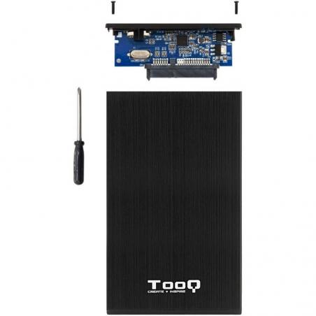 Caja Externa para Disco Duro de 2.5' TooQ TQE-2527B/ USB 3.1 - Imagen 3