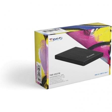 Caja Externa para Disco Duro de 2.5' TooQ TQE-2527B/ USB 3.1 - Imagen 5