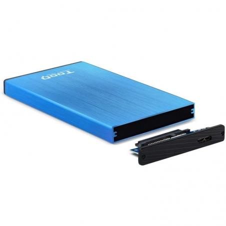 Caja Externa para Disco Duro de 2.5' TooQ TQE-2527BL/ USB 3.1 - Imagen 2