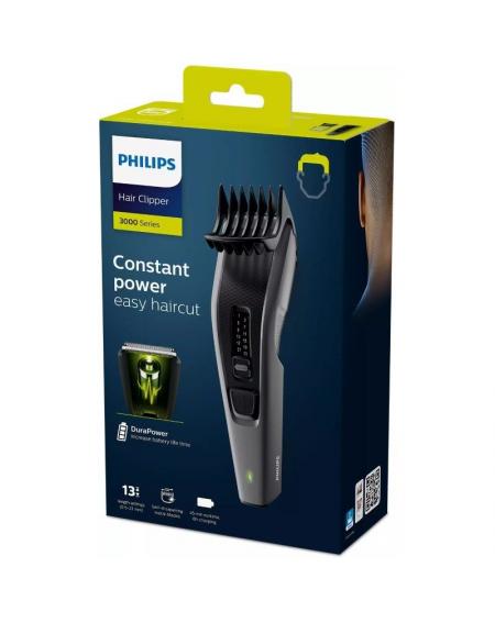 Cortapelos Philips Hairclipper Series 3000 HC3525/15/ con Cable/ con Batería/ 2 Accesorios