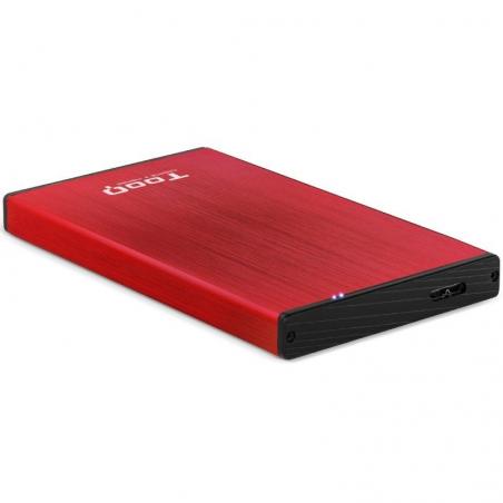 Caja Externa para Disco Duro de 2.5' TooQ TQE-2527R/ USB 3.1 - Imagen 1